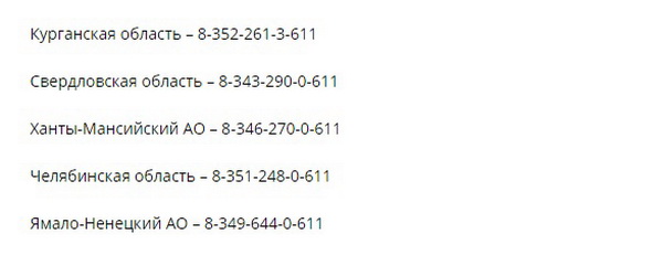 Номера телефонов абонентской поддержки Теле2 для всех регионов
