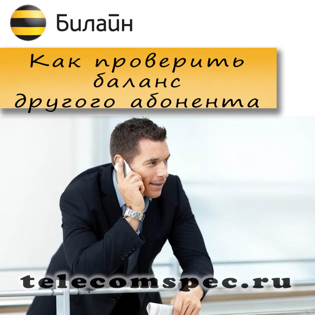 Как проверить свой баланс и баланс другого абонента Билайн
