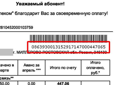 УИД от Ростелекома: оплата услуг по идентификатору