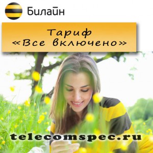 "Все включено" от Билайн: описание и стоимость тарифа, как подключить